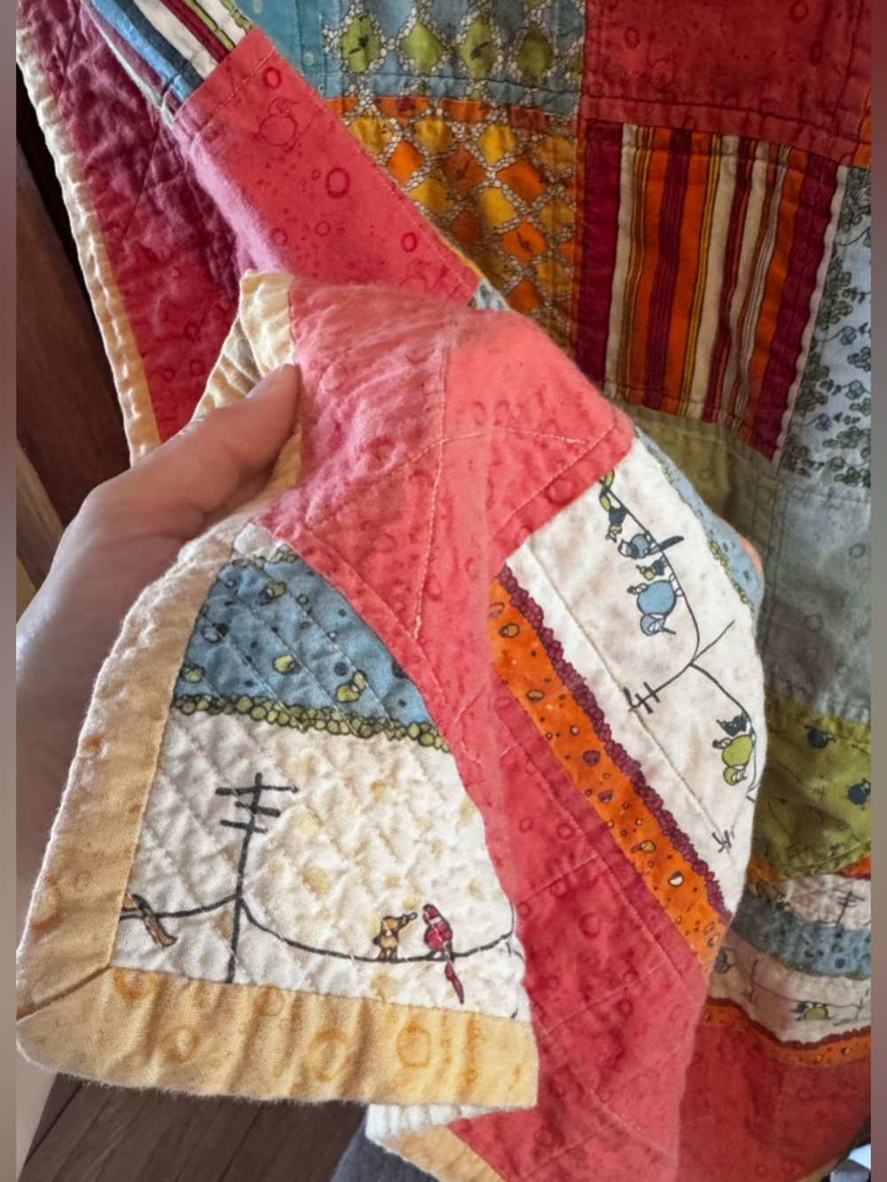 Patchwork Vintage Quilt✨ - Picture 6 of 15